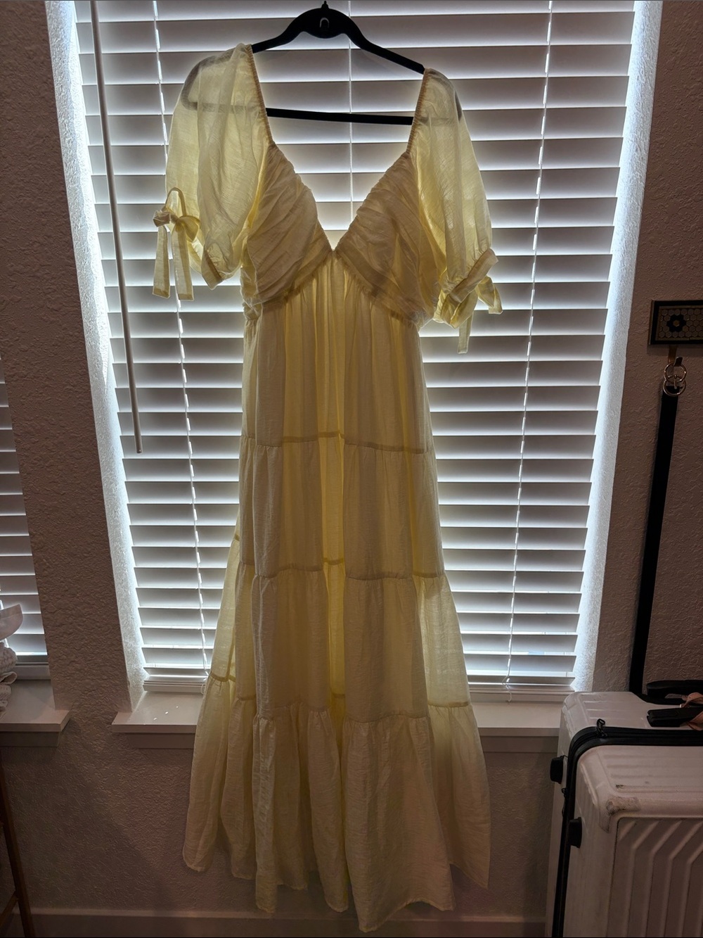 Grayson Maxi Dress in Lemon